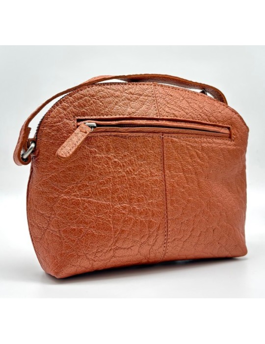 SAC CELESTE TERRACOTTA METALLISE - LEA TONI