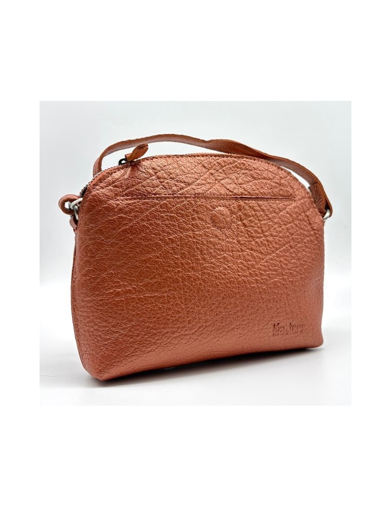 SAC CELESTE TERRACOTTA METALLISE - LEA TONI