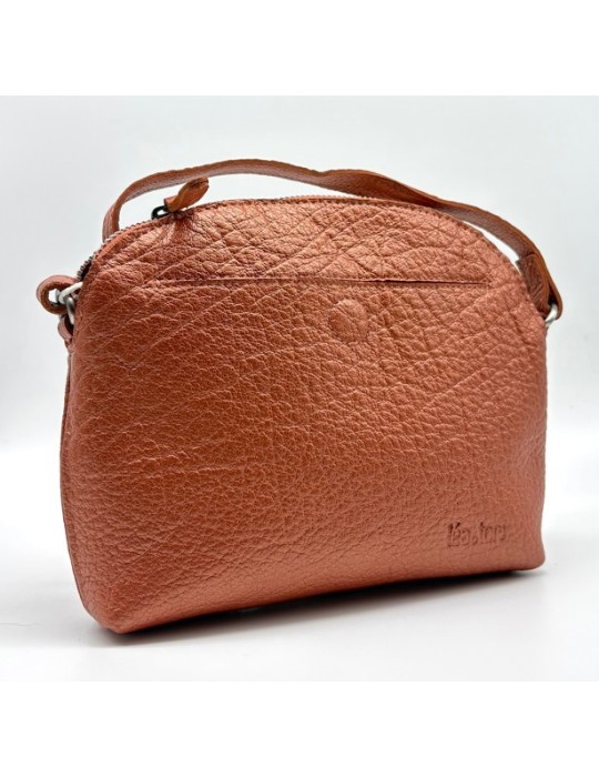 SAC CELESTE TERRACOTTA METALLISE - LEA TONI