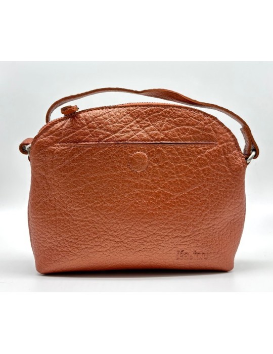 SAC CELESTE TERRACOTTA METALLISE - LEA TONI