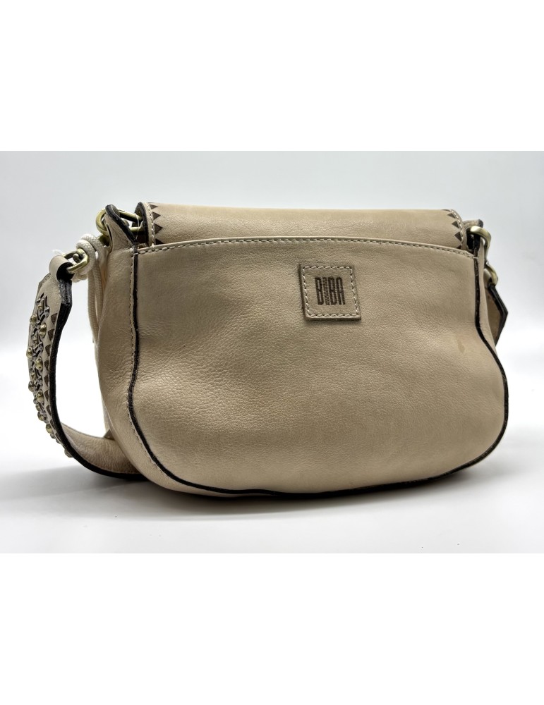 SAC SHOULDER CODY CUIR CREAM - BIBA