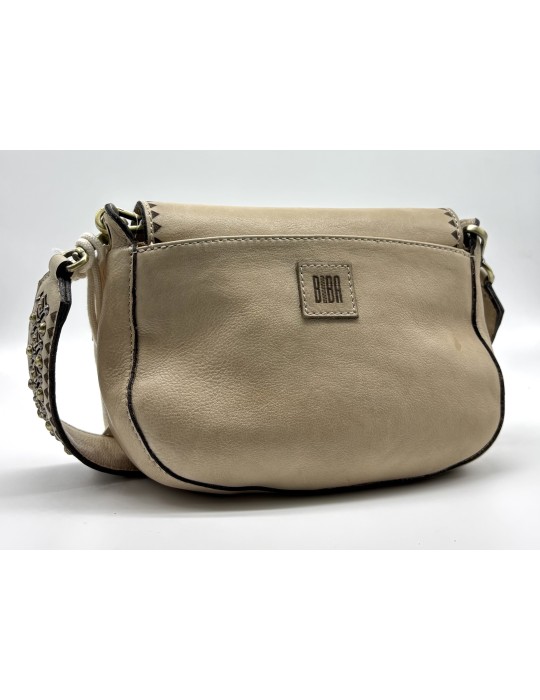 SAC SHOULDER CODY CUIR CREAM - BIBA