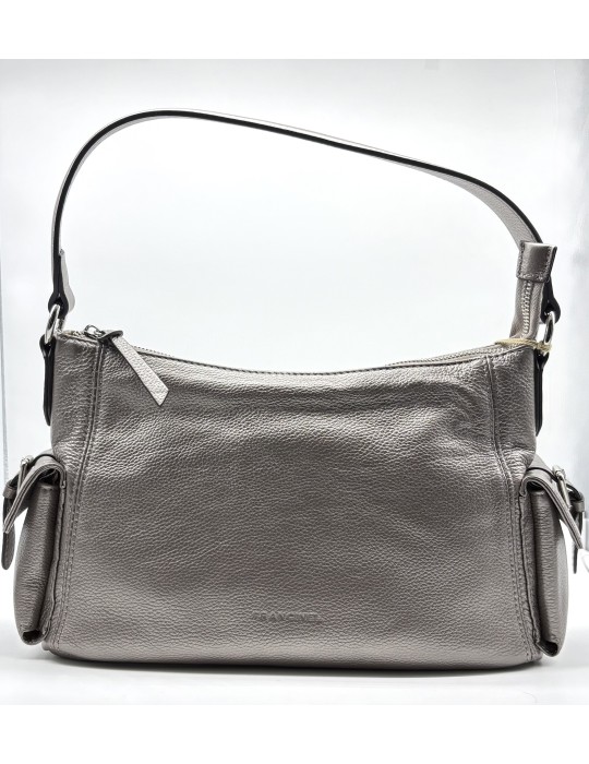 SAC PORTE EPAULE CUIR METALLISE - FRANCINEL