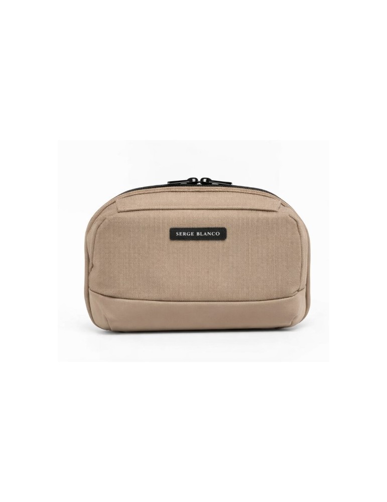 TROUSSE DE TOILETTE TECHNIC CASE BEIGE - SERGE BLANCO