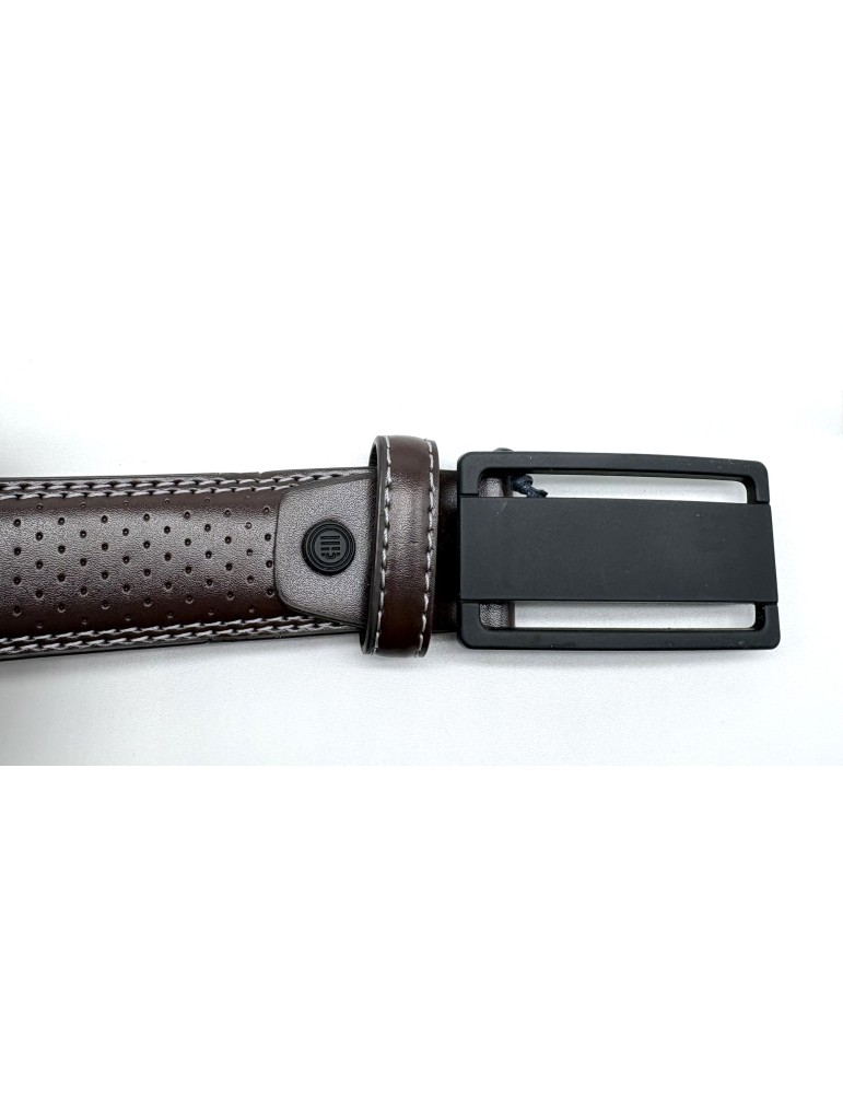 CEINTURE EN CUIR BROWN T.130CM - SERGE BLANCO