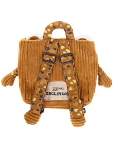 SAC A DOS VELOURS TIGRE - LES DEGLINGOS 2