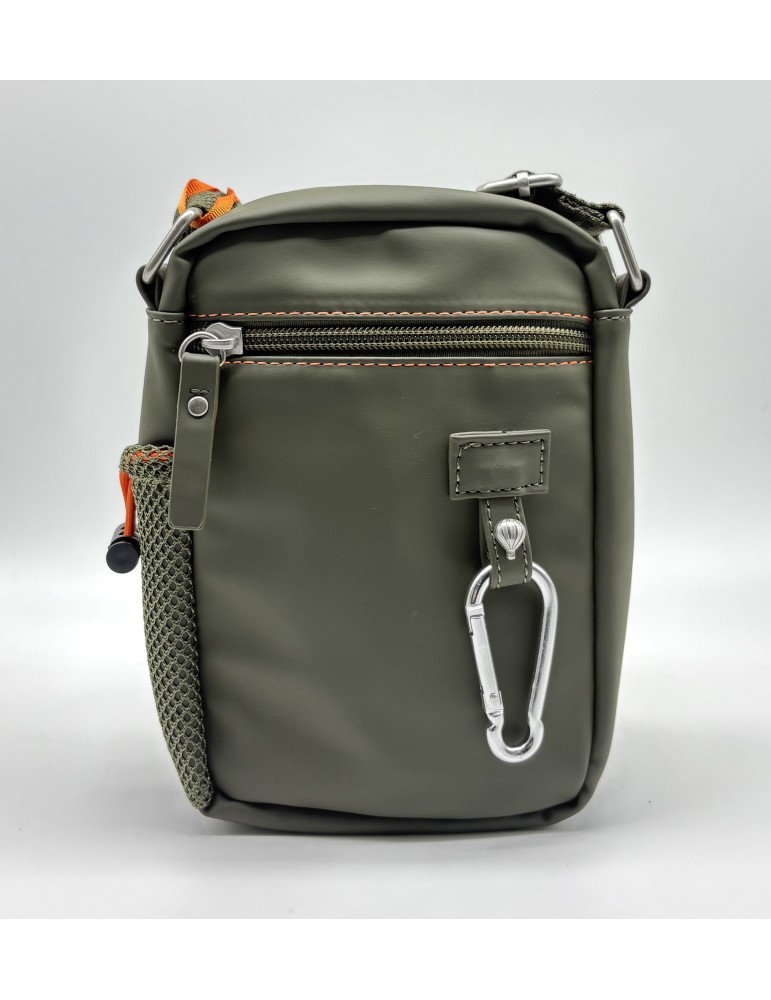 SACOCHE KAKI HOMME - LE VOYAGE EN PANIER