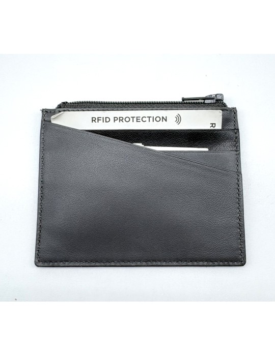 PORTE CARTE GRIS EN CUIR - TEXIER