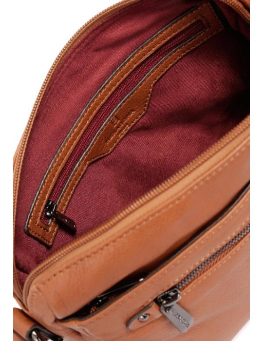 SAC TROTTEUR TERRE EN CUIR - HEXAGONA