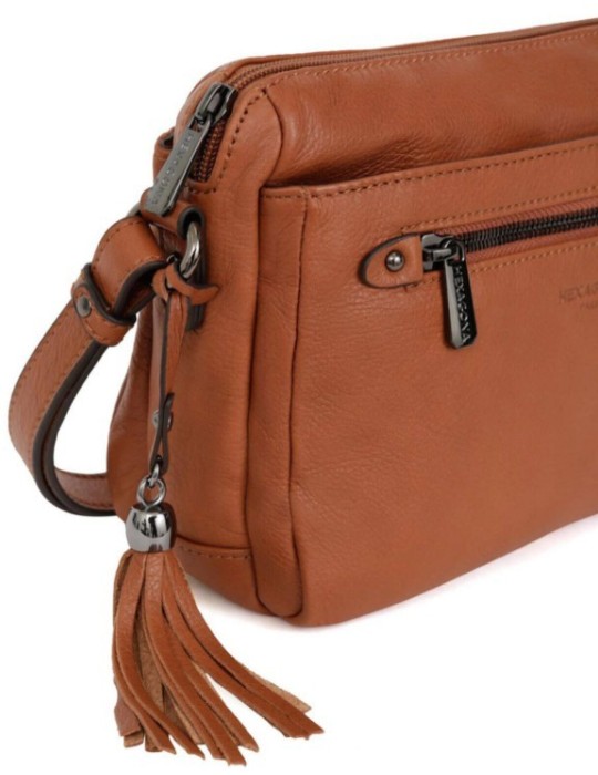 SAC TROTTEUR TERRE EN CUIR - HEXAGONA