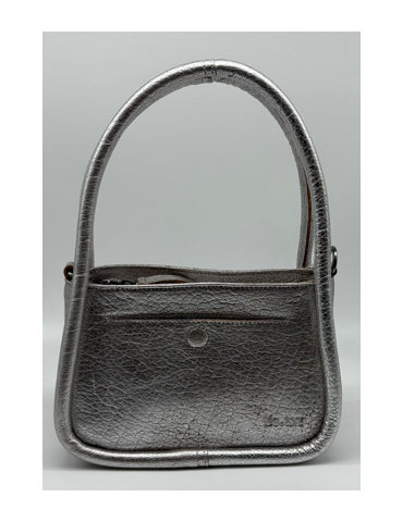 SAC A MAIN EUGENIE LEA TONI ARGENTE.