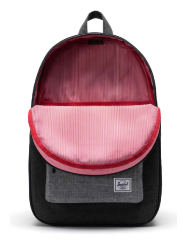 SAC A DOS SETTLEMENT BLACK CROSSHATCH - HERSCHEL 2