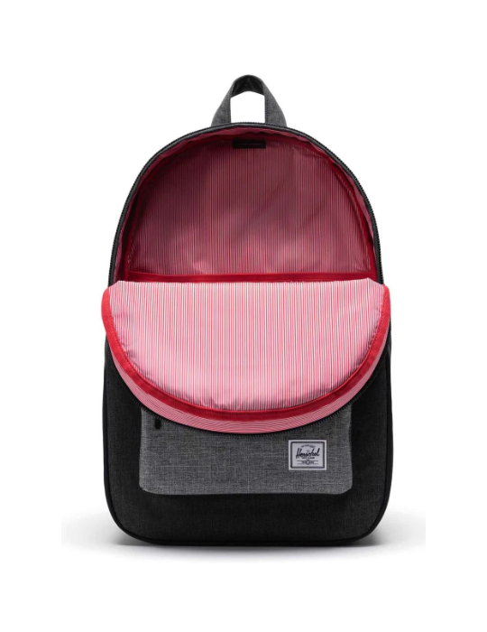 SAC A DOS SETTLEMENT BLACK CROSSHATCH - HERSCHEL