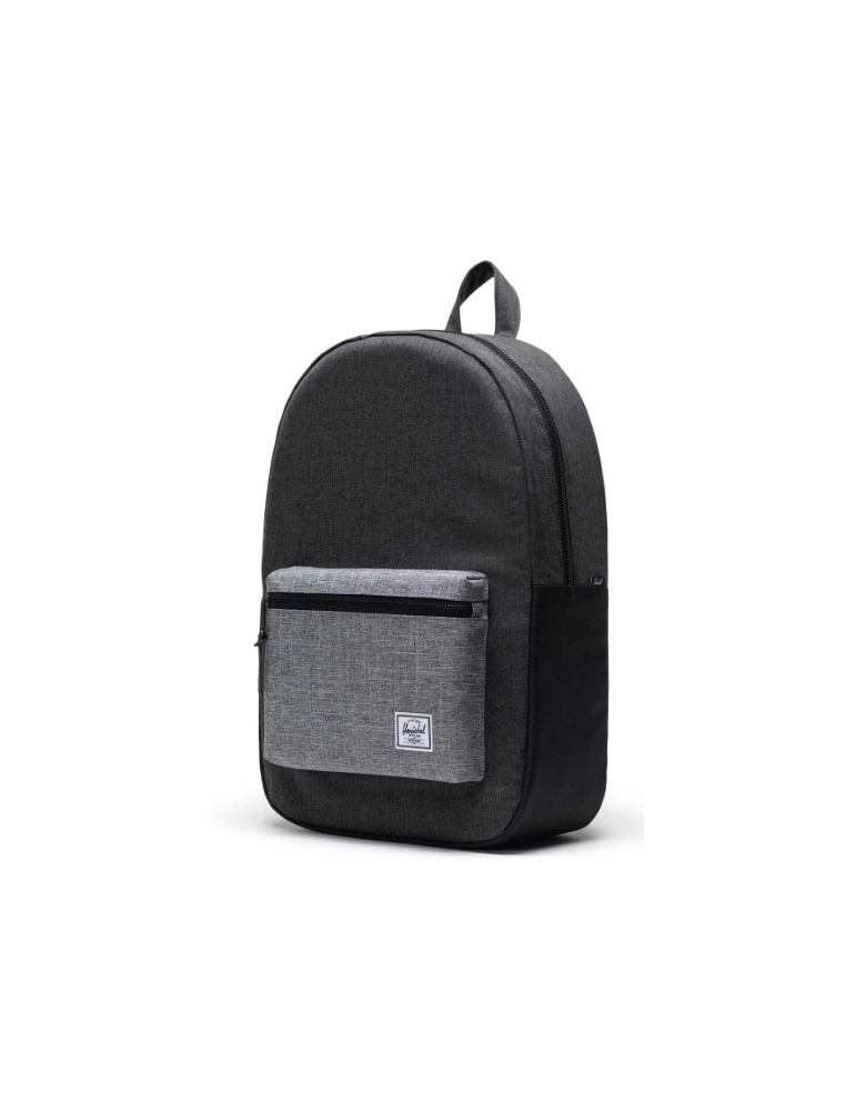 SAC A DOS SETTLEMENT BLACK CROSSHATCH - HERSCHEL