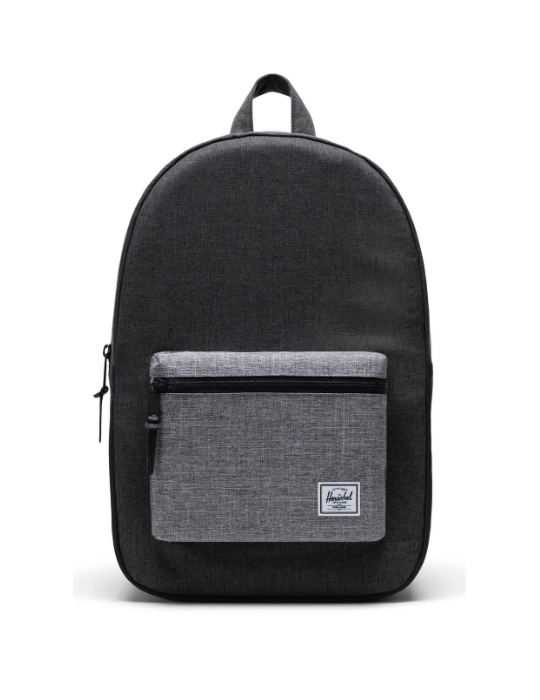 SAC A DOS SETTLEMENT BLACK CROSSHATCH - HERSCHEL