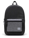 SAC A DOS SETTLEMENT BLACK CROSSHATCH - HERSCHEL