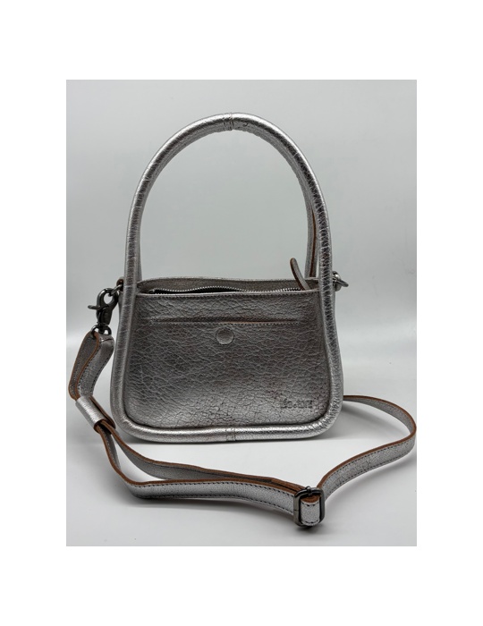 SAC A MAIN EUGENIE LEA TONI ARGENTE.