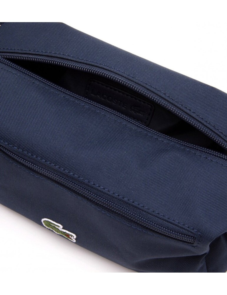 TROUSSE DE TOILETTE EN TOILE MARINE - LACOSTE