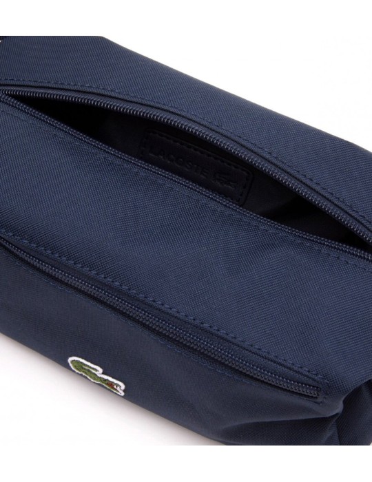 TROUSSE DE TOILETTE EN TOILE MARINE - LACOSTE