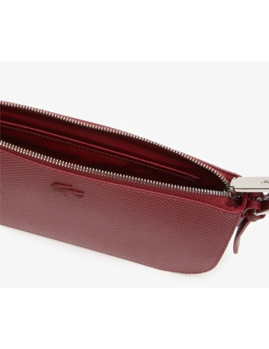 SAC BAGUETTE CRANBERRY EN CUIR CHANTACO - LACOSTE