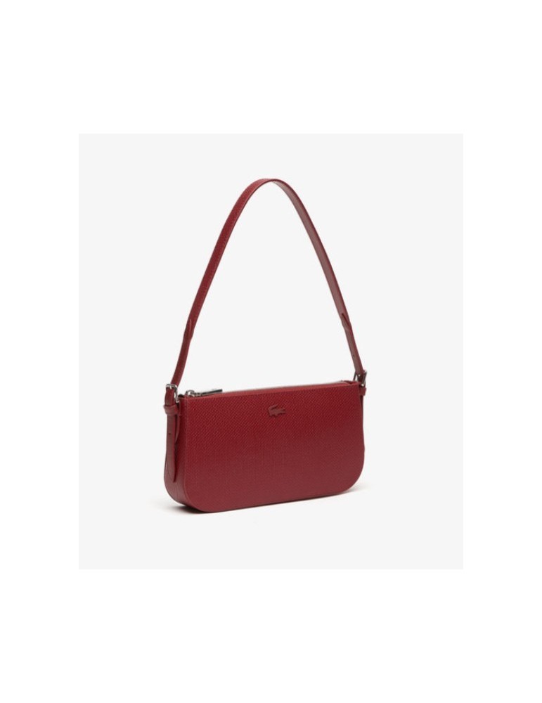 SAC BAGUETTE CRANBERRY EN CUIR CHANTACO - LACOSTE