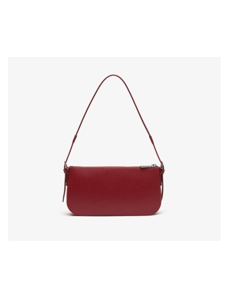 SAC BAGUETTE CRANBERRY EN CUIR CHANTACO - LACOSTE