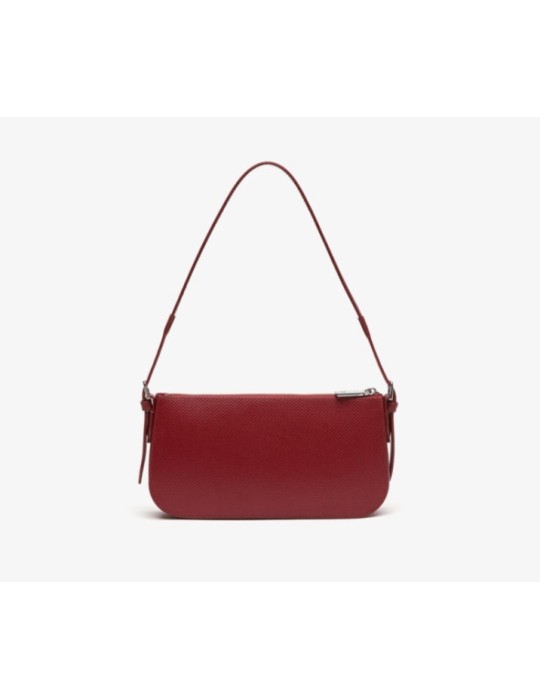 SAC BAGUETTE CRANBERRY EN CUIR CHANTACO - LACOSTE