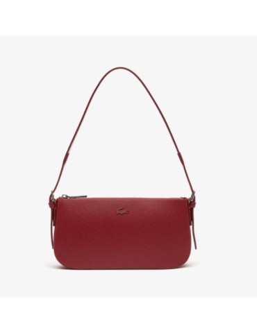 SAC BAGUETTE CRANBERRY EN CUIR CHANTACO - LACOSTE