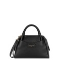 SAC ZIPPE S DUNE EN CUIR NOIR - LANCASTER