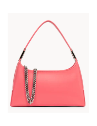 SAC BAGUETTE S EPAULE SUAVE ACE ROSE BONBON - LANCASTER 2