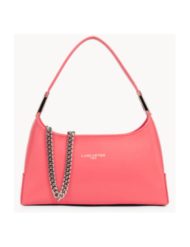 SAC BAGUETTE S EPAULE SUAVE ACE ROSE BONBON - LANCASTER