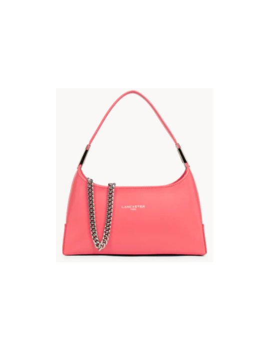SAC BAGUETTE S EPAULE SUAVE ACE ROSE BONBON - LANCASTER