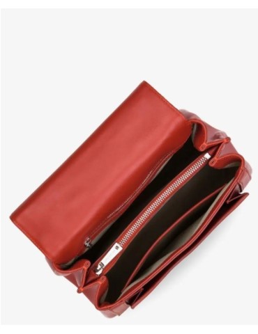 SAC A MAIN SOPHIA  EN CUIR ROUGE - LANCASTER 2